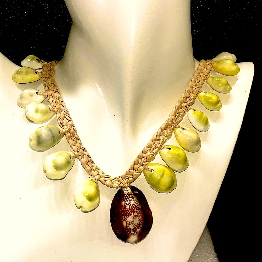 African Style Cowrie Shell Necklace